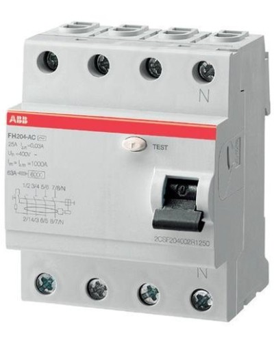 FH204 AC-40/0,03 (2CSF204004R1400). Выключатель дифференциального тока (УЗО). ABB в Великом Новгороде