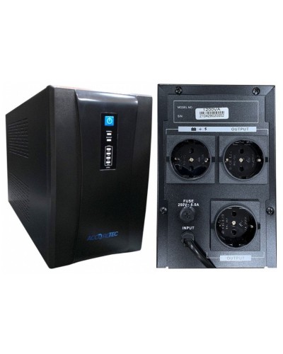 UPS-220/1200VA. Источник бесперебойного питания. AccordTec в Великом Новгороде