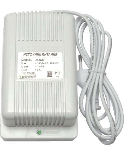 AT-12/50 (белый). Блок питания стабилизированный. AccordTec в Великом Новгороде
