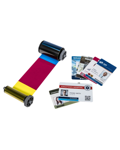 ASOL-YMCKO250. Лента полноцветная с черной панелью и оверлеем (YMCKO) с чистящим роликом. Advent SOLID в Великом Новгороде