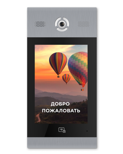 AA-14FB SILVER. Вызывная панель подъездного IP-домофона. BAS-IP в Великом Новгороде