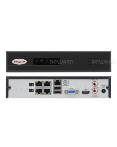 BK0104H2-P4. IP-видеорегистратор 4-канальный. Beward в Великом Новгороде