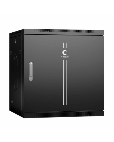 SH-05F-12U60/60m-R-BK (10744c). Шкаф телекоммуникационный 19 настенный 12U. CABEUS в Великом Новгороде