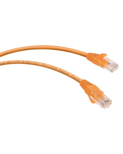 PC-UTP-RJ45-Cat.5e-0.15m-OR-LSZH (9518c), оранжевый. Патч-корд медный. CABEUS в Великом Новгороде