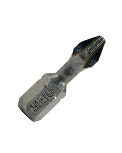 Биты Ph1x25 мм, Torsion, C 6,3 (10шт) (D-T-PH01-025-010). Биты фрезерованные. D.BOR в Великом Новгороде