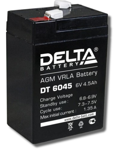 Delta DT 6045. Аккумулятор герметичный свинцово-кислотный. Delta в Великом Новгороде