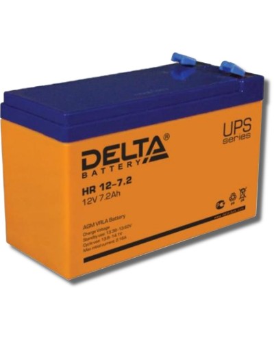 Delta HR 12-7.2. Аккумулятор герметичный свинцово-кислотный. Delta в Великом Новгороде