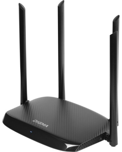 DWR-AC1202 AC1200 10/100/1000BASE-TX черный. Роутер беспроводной. Digma в Великом Новгороде