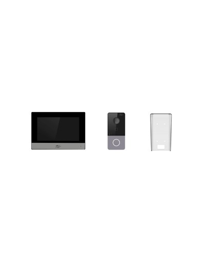 FX-IVD70WP-KIT (ЧЕРНЫЙ). Комплект IP-видеодомофона. Fox в Великом Новгороде