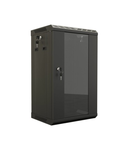 TDB-9U-GP-RAL9004. Шкаф телекоммуникационный 10 настенный, 9U. Hyperline в Великом Новгороде