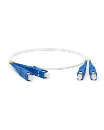 FC-D2-9A1-SC/UR-SC/UR-H-1M-LSZH-WH. Патч-корд волоконно-оптический SC-SC. Hyperline в Великом Новгороде
