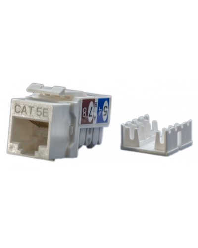 KJ9-8P8C-C5e-90-WH. Вставка Keystone Jack RJ-45. Hyperline в Великом Новгороде