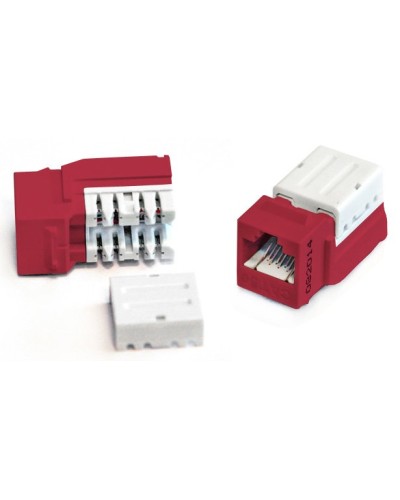 KJNE-8P8C-C5e-90-RD. Вставка Keystone Jack RJ-45. Hyperline в Великом Новгороде