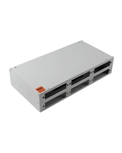 FO-19R-2U-6xSLT-W140H42-48UN-GY. Кросс оптический 19. Hyperline в Великом Новгороде