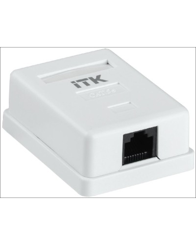 CS2-1C06F-12. Настенная розетка RJ45. ITK в Великом Новгороде
