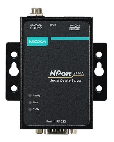 NPort 5110A. 1-портовый асинхронный сервер. MOXA в Великом Новгороде