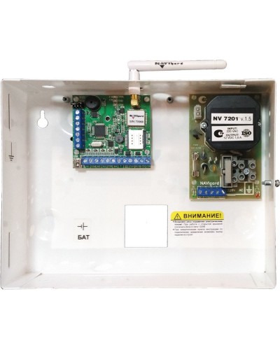 NV 1010c. Устройство оконечное объектовое приемно-контрольное c GSM коммуникатором. NAVIgard в Великом Новгороде