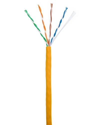 U/UTP 4pair, Cat5e, In, LSZH (EC-UU004-5E-LSZH-OR). Кабель «витая пара» (LAN) для структурированных систем связи. NETLAN в Великом Новгороде