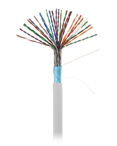F/UTP 25pair, Cat5, In, PVC (EC-UF025-5-PVC-GY-3). Кабель «витая пара» (LAN) для структурированных систем связи. NETLAN в Великом Новгороде