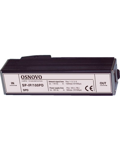 SP-IP/100PD. Устройство грозозащиты цепей Ethernet. OSNOVO в Великом Новгороде