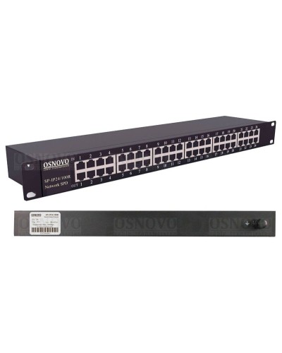 SP-IP24/100R. Устройство грозозащиты цепей Ethernet. OSNOVO в Великом Новгороде