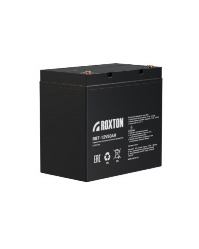RBT-12V50AH. Аккумулятор герметичный свинцово-кислотный. ROXTON в Великом Новгороде