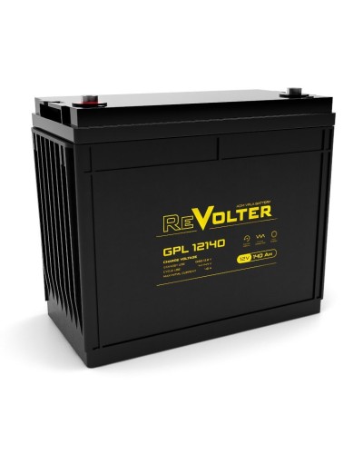 Revolter GPL 12140. Аккумулятор автомобильный герметичный свинцово-кислотный. Revolter в Великом Новгороде