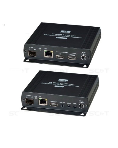 HKM01-4K. Удлинитель KVM. SC&T в Великом Новгороде