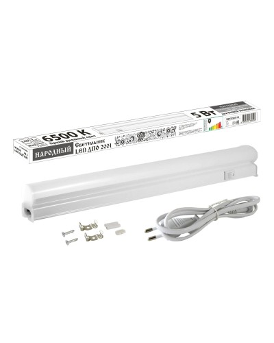 ДПО 2001 5 Вт, 6500К, IP40 (SQ0329-0112). Светильник LED. TDM ЕLECTRIC в Великом Новгороде