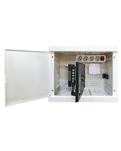 БМ-ВП-01, 420х320х150, ТВх4, ТФх5, 2 сетевых модуля, колодка питания (SQ0915-0201). Бокс мультимедийный. TDM ЕLECTRIC в Великом Новгороде