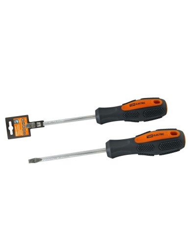 Отвертка шлицевая двухкомпонентная CR-V, тип SL5.0x150 "Алмаз" TDM (SQ1006-1007): Отвертка шлицевая двухкомпонентная в Великом Новгороде