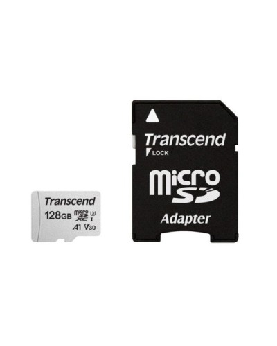 TS128GUSD300S-A. Карта памяти microSDXC, 128 ГБ, Class 10. TRANSCEND в Великом Новгороде