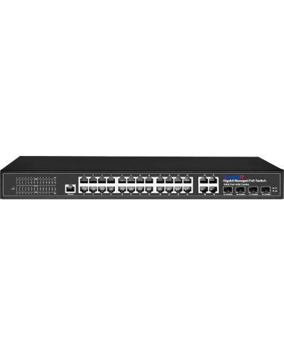 TR-NS24284C-400-24PoE. Коммутатор с PoE. Trassir в Великом Новгороде