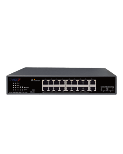 TR-NS14202S-185-16POE. Коммутатор с PoE. Trassir в Великом Новгороде