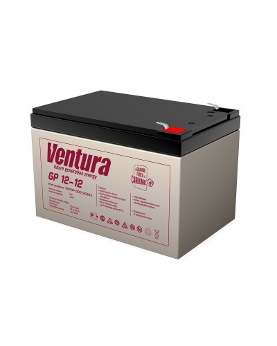Ventura GP 12-12. Аккумулятор герметичный свинцово-кислотный. Ventura в Великом Новгороде