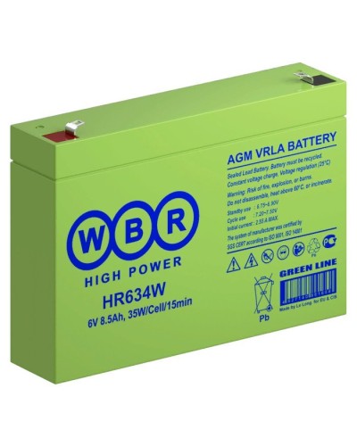 WBR HR634W. Аккумулятор герметичный свинцово-кислотный. WBR в Великом Новгороде