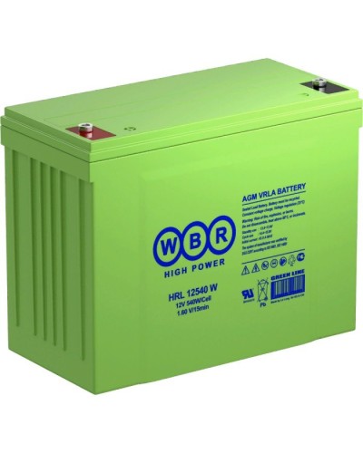 WBR HRL12540W. Аккумулятор герметичный свинцово-кислотный. WBR в Великом Новгороде