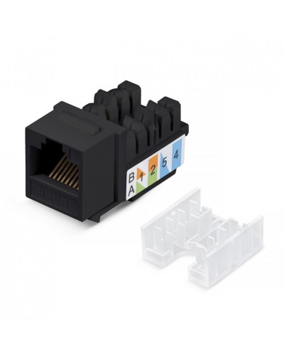 WR-KJ-RJ45-C5E-90-SW-BK. Вставка Keystone Jack RJ-45. WRLine в Великом Новгороде