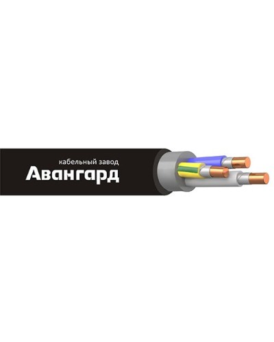 ВВГнг(А)-FRLSLTx 3х2,5(N, PE)-0,66кВ (Авангард). Кабель силовой огнестойкий. Авангард в Великом Новгороде