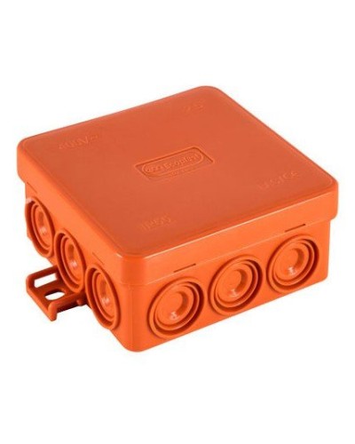 Коробка JBL085 85х85х38, 12 вых., 2P (0,15...2,5мм²) (43055HF): Коробка монтажная, огнестойкая, без галогена в Великом Новгороде