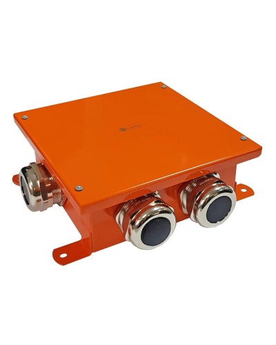 Коробка SMB165 металлическая 164х164х65, 4P (0,15-2,5 мм²) (56019). Коробка, огнестойкая. Экопласт в Великом Новгороде