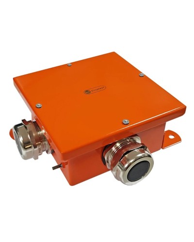 Коробка SMB120 металлическая 120х120х60, 10P (1,5-6 мм²) (56264). Коробка, огнестойкая. Экопласт в Великом Новгороде