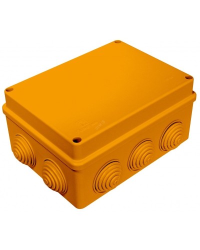 Коробка JBS150 150х110х70, 10 вых., 4P (1,5…10мм²) (43209HF): Коробка монтажная, огнестойкая, без галогена в Великом Новгороде