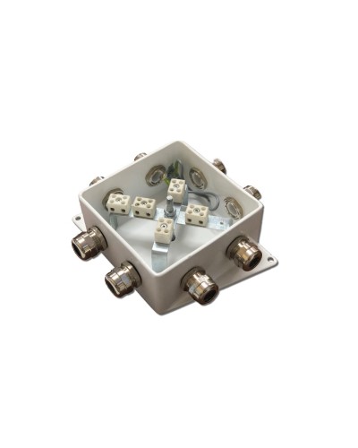 КМ-О (10к)-IP66-120х120, пять вводов: Коробка монтажная огнестойкая в Великом Новгороде