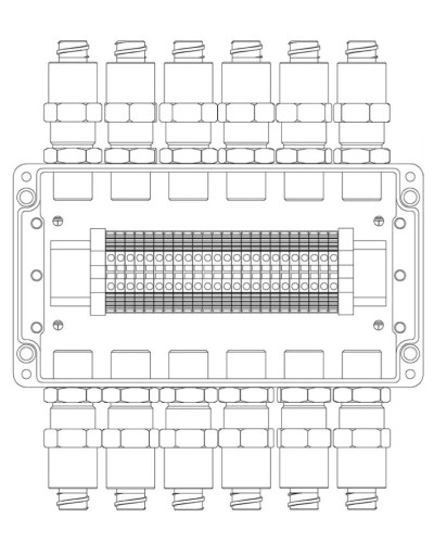 КВМК 2401. Коробка коммутационная взрывозащищенная. Компания СМД в Великом Новгороде