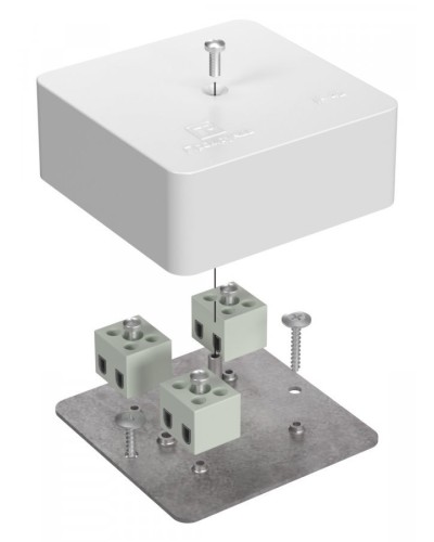 Коробка огнестойкая 75х75х30 (40-0450-FR1.5-6). Коробка огнестойкая для открытой установки. Промрукав в Великом Новгороде