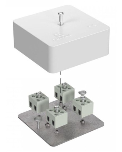 Коробка огнестойкая 75х75х30 (40-0450-FR2.5-8). Коробка огнестойкая для открытой установки. Промрукав в Великом Новгороде