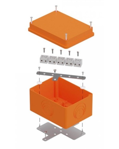 Коробка огнестойкая 150х110х90 E15-E120 для о/п (40-0351-FR1.5-10). Коробка огнестойкая для открытой установки. Промрукав в Великом Новгороде