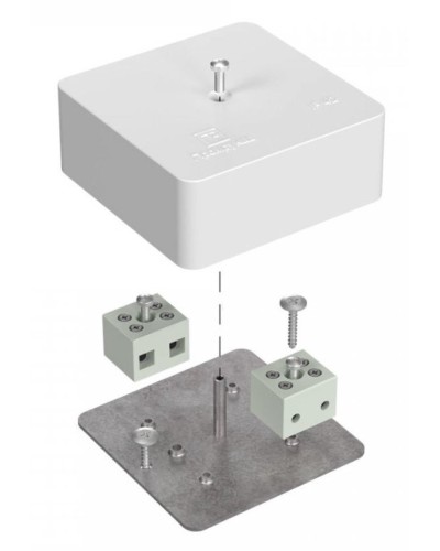 Коробка огнестойкая 75х75х30 (40-0450-FR1.5-4). Коробка огнестойкая для открытой установки. Промрукав в Великом Новгороде